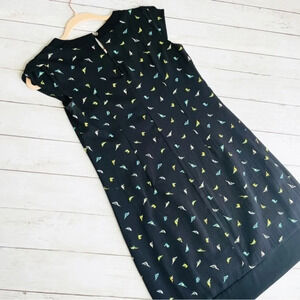 FOND COMTEMPORARY‎ Bird Print Dress Size Small